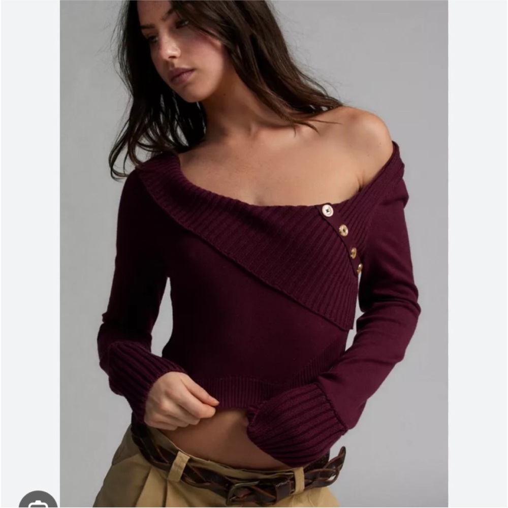 Urban Outfitters Silence + Noise Emery Asymmetric Sweater